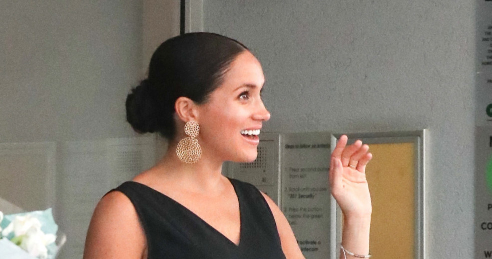 Meghan Markle podczas wizyty w Afryce /Cover Images /East News