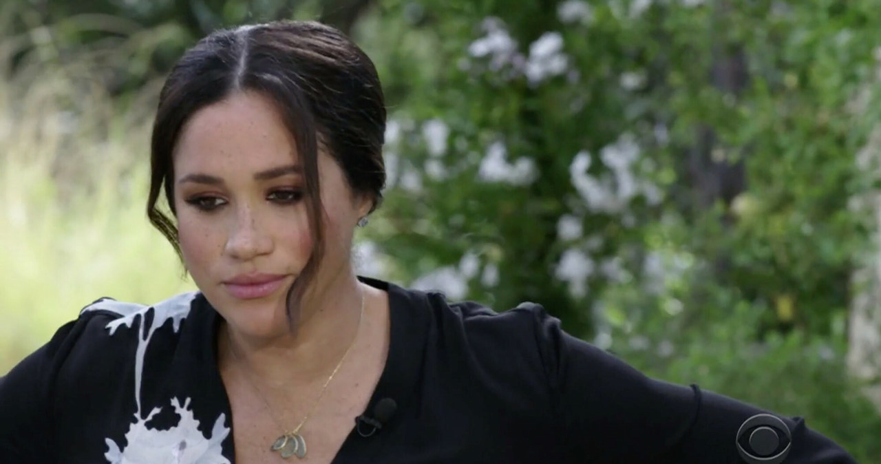 Meghan Markle podczas wywiadu /CBS/Ferrari Press/East News /East News