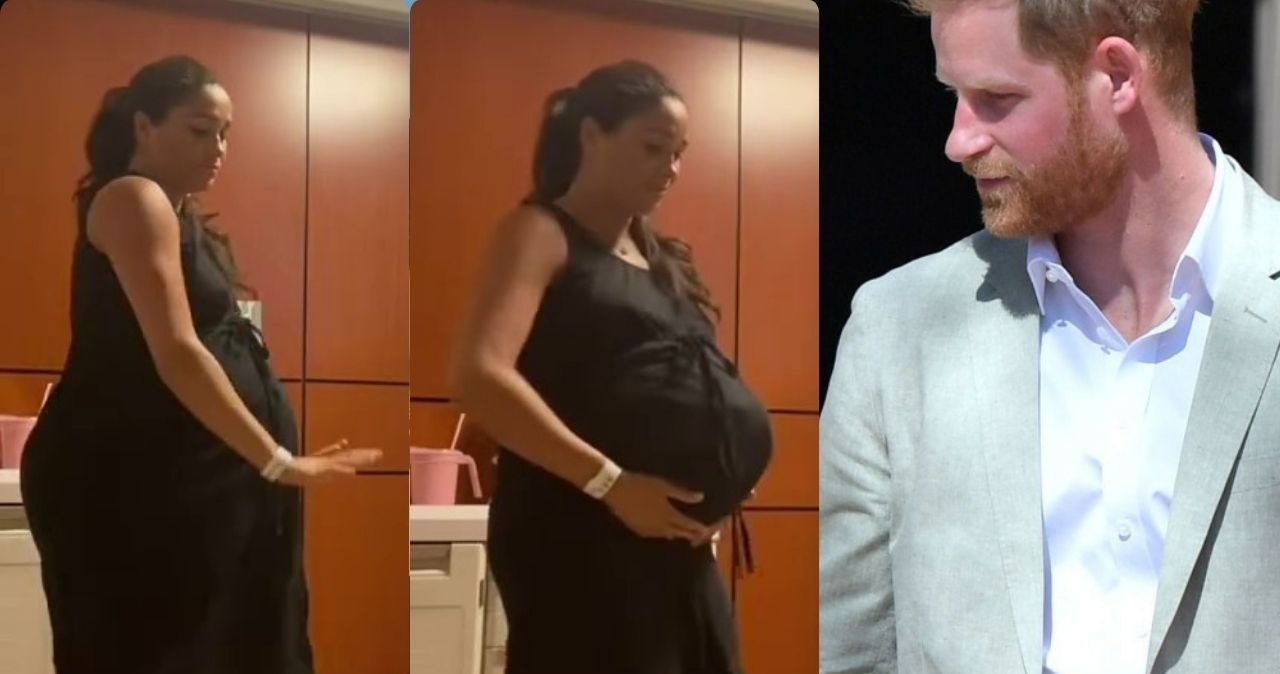 Meghan Markle pokazała taniec na porodówce /Rex Features/East News, Instagram @meghan /East News
