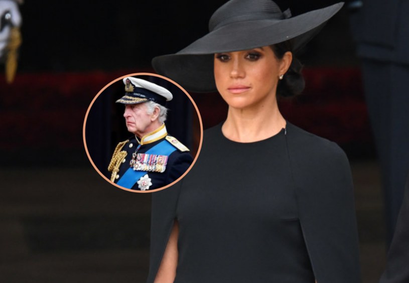 Meghan Markle poprosiła o spotkanie Karola III /East News