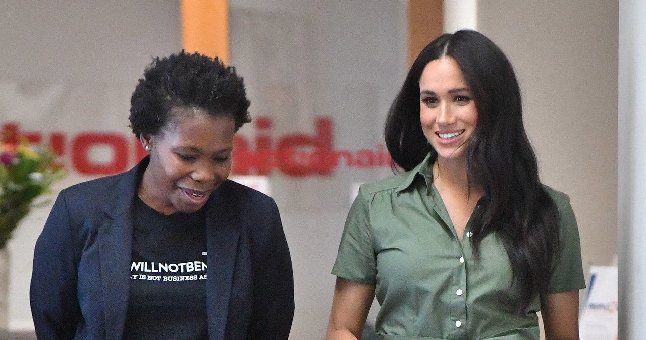 Meghan Markle w Afryce /ForumGwiazd.com.pl   /Agencja FORUM