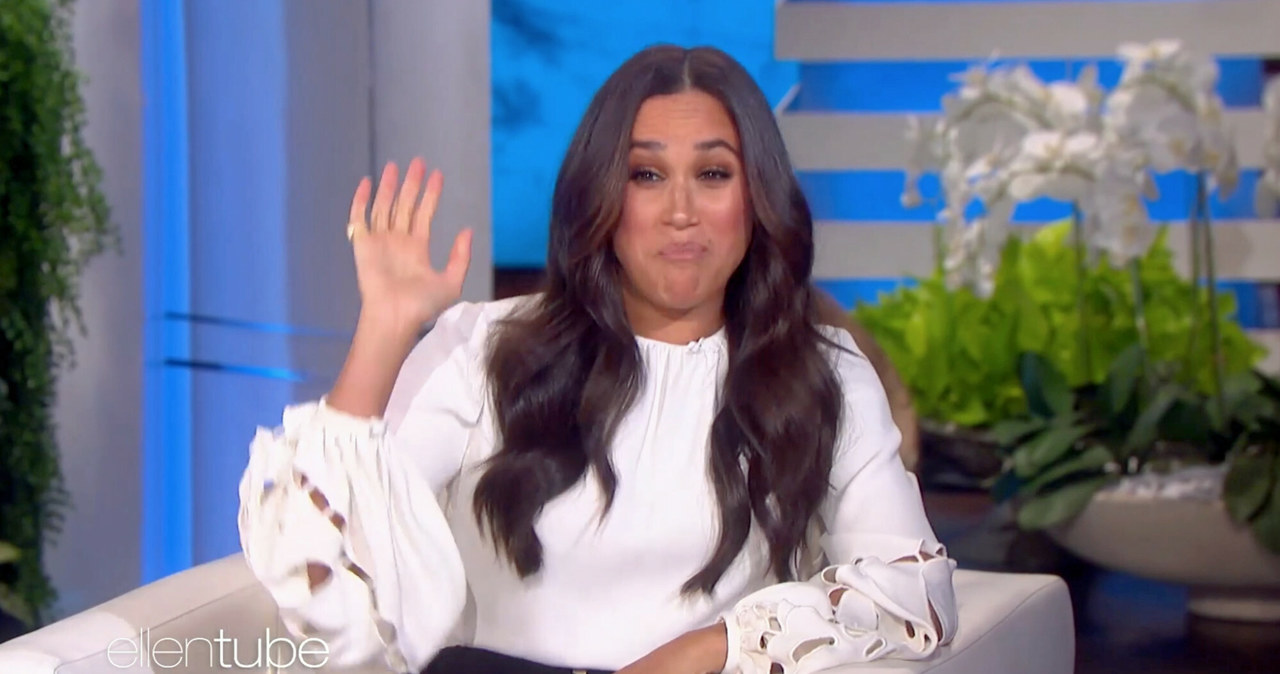 Meghan Markle w show Ellen DeGeneres /EllenTube/Ferrari Press/East News /East News