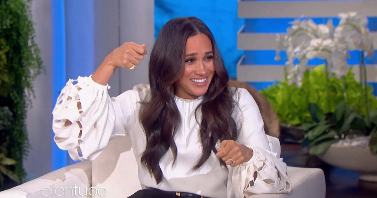 Meghan Markle w show Ellen DeGeneres /EllenTube/Ferrari Press/East News /East News