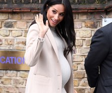 Meghan Markle z ogromnym brzuszkiem! 