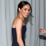 Meghan Markle zachwyca minimalizmem na czerwonym dywanie. Suknia Ralpha Laurena robi wrażenie