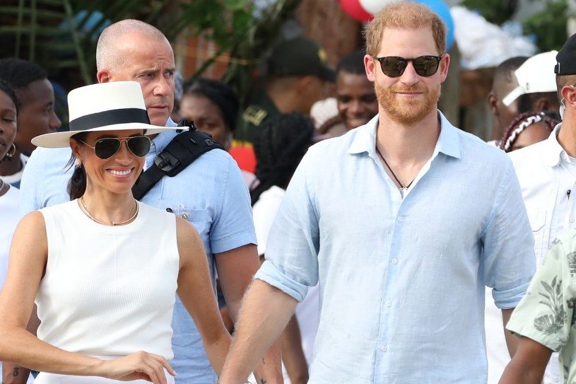 Meghan Markle zachwyca podczas oficjalnej podróży. Pragnie być jak księżna Kate?