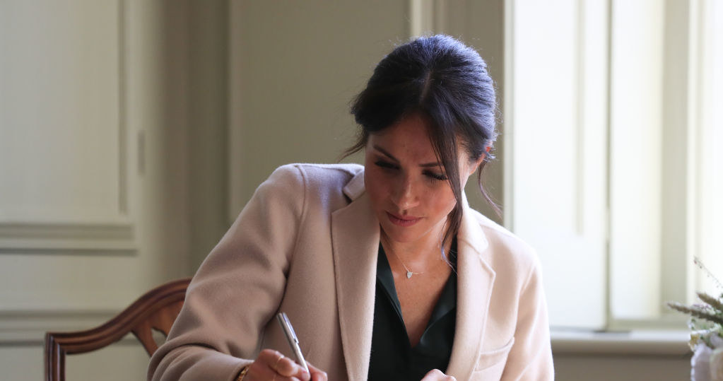 Meghan Markle zarabiała kiedyś kaligrafując /Daniel Leal-Olivas/WPA-Pool /Getty Images