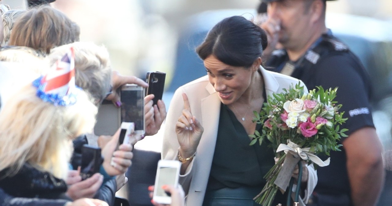 Meghan miała na sobie dość kosztowne ubrania... /Stephen Lock / i-Images /East News