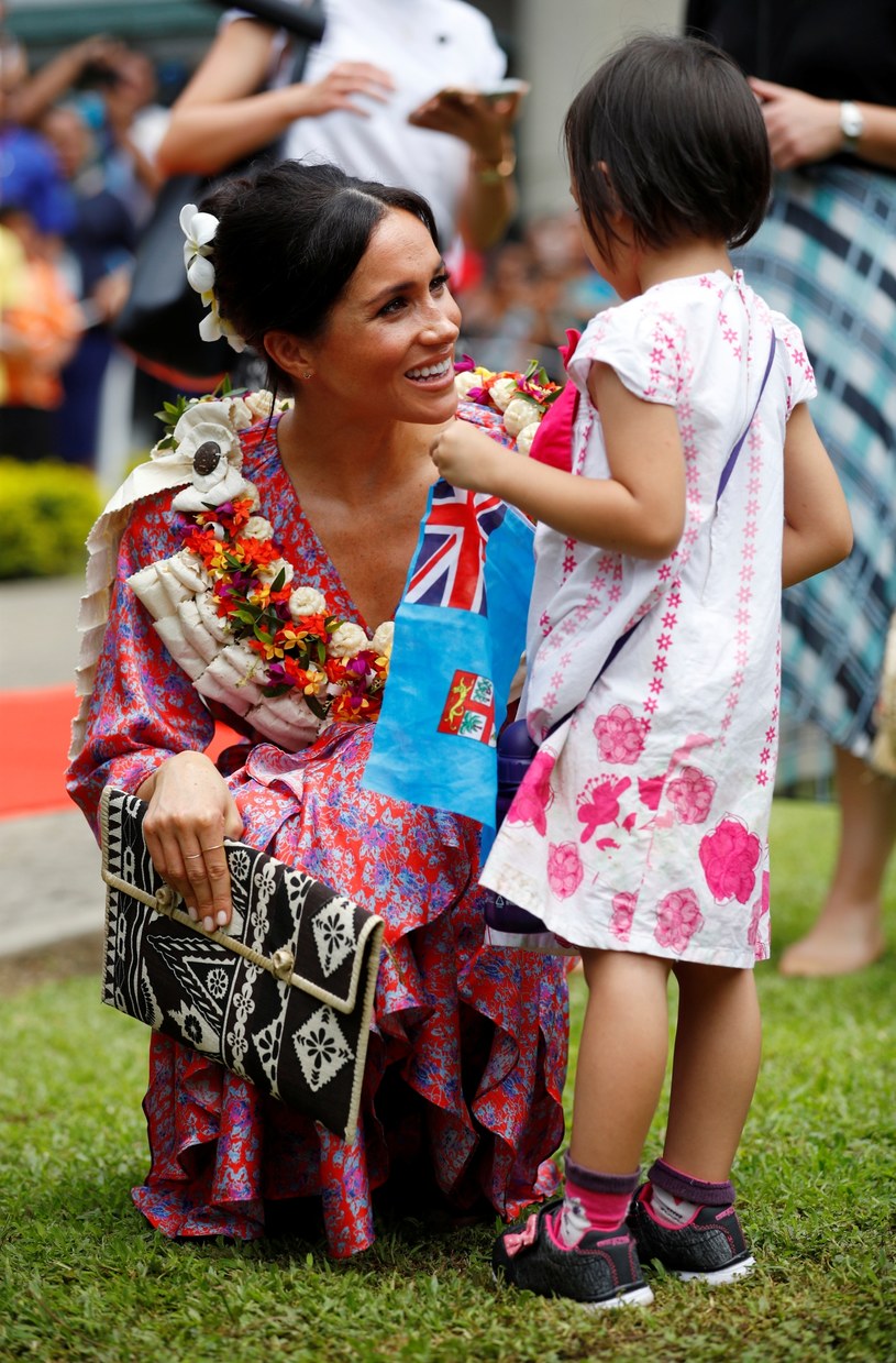 Meghan na Fidżi /Phil Noble/Reuters /Agencja FORUM