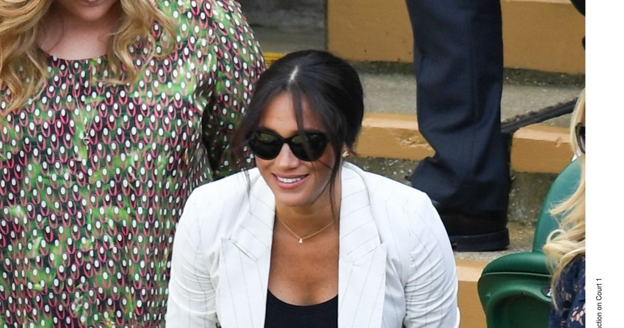 Meghan na Wimbledonie /James Veysey/REX/Shutterstock /East News