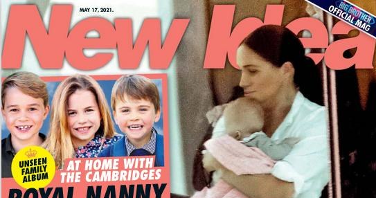 Meghan z córką na okładce "New Idea" /materiał zewnętrzny