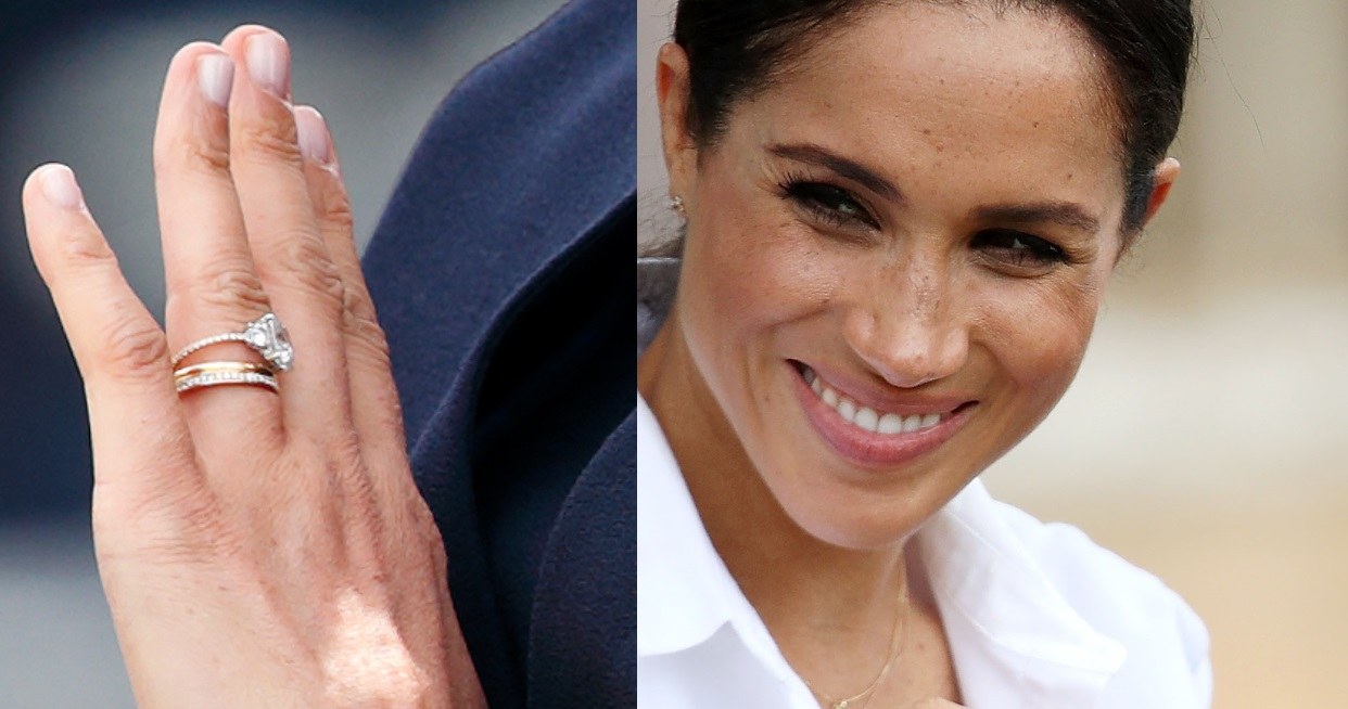 Meghan zmodyfikowała pierścionek! /Getty Images