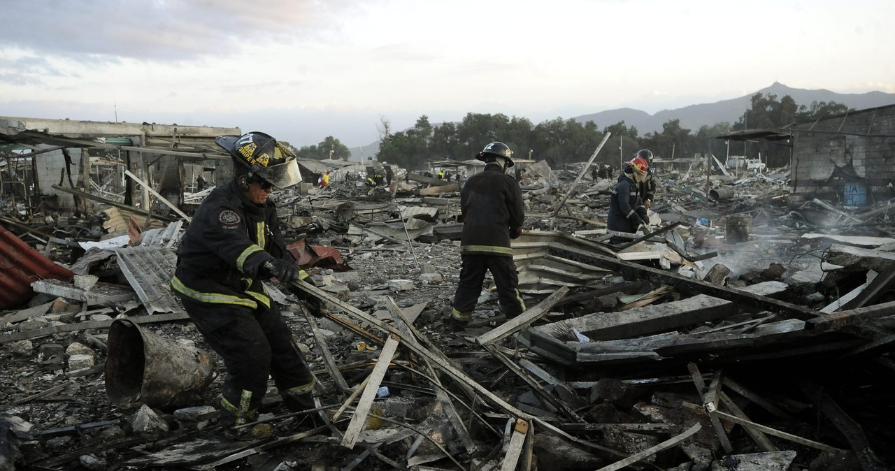 Meksyk: Na targowisku wybuchły fajerwerki. Nie żyje co najmniej 31 osób