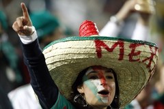 Meksyk nie dał szans "trójkolorowym"