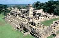 Meksyk, pałac w Palenque /Encyklopedia Internautica