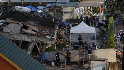 Meksyk: Ratownicy walczą z czasem. Pod gruzami m.in. uczniowie zawalonej szkoły