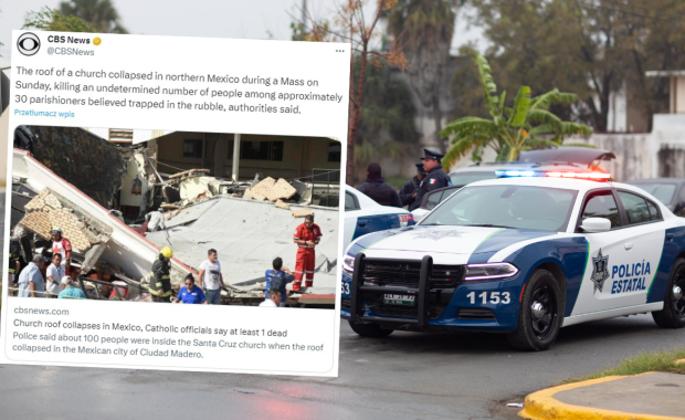 Meksyk: Tragedia podczas mszy. Nie żyje 15 osób