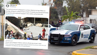 Meksyk: Tragedia podczas mszy. Nie żyje 15 osób