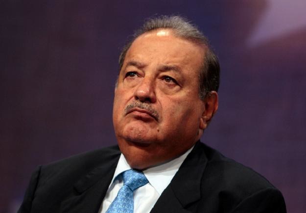 Meksykanin Carlos Slim Helu, najbogatszy człowiek świata według "Forbesa" /AFP