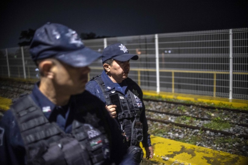 Meksykańska policja; zdj. ilustracyjne /AFP