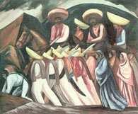 Meksykańska sztuka, José Clemente Orozco, Zapatistas, 1931 /Encyklopedia Internautica