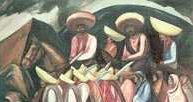 Meksykańska sztuka, José Clemente Orozco, Zapatistas, 1931 /Encyklopedia Internautica