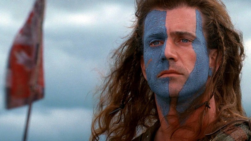 Mel Gibson w filmie "Braveheart - Waleczne serce" (1995) /materiały prasowe