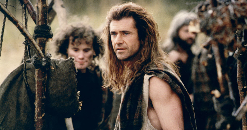 Mel Gibson  w filmie "Braveheart. Waleczne serce" /Sunset Boulevard/Corbis /Getty Images