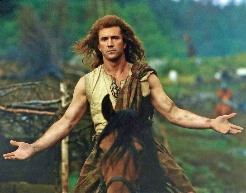 Mel Gibson w scenie z filmu "Braveheart - Waleczne serce" /Image Capital Pictures / Film Stills /Agencja FORUM