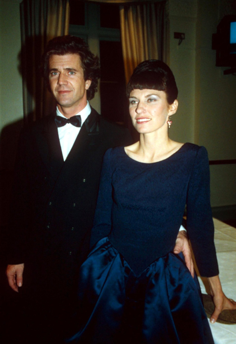 Mel Gibson z byłą żoną, Robyn Gibson /Richard Young/Rex Features /East News