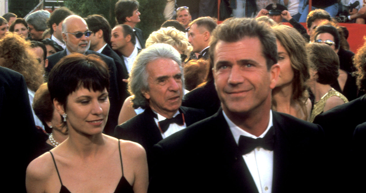 Mel Gibson z byłą żoną, Robyn /Barry King /Getty Images