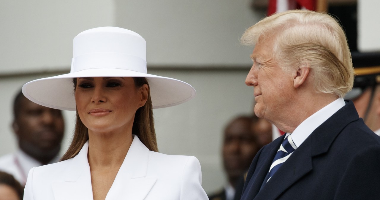 Melania i Donald Trump /East News