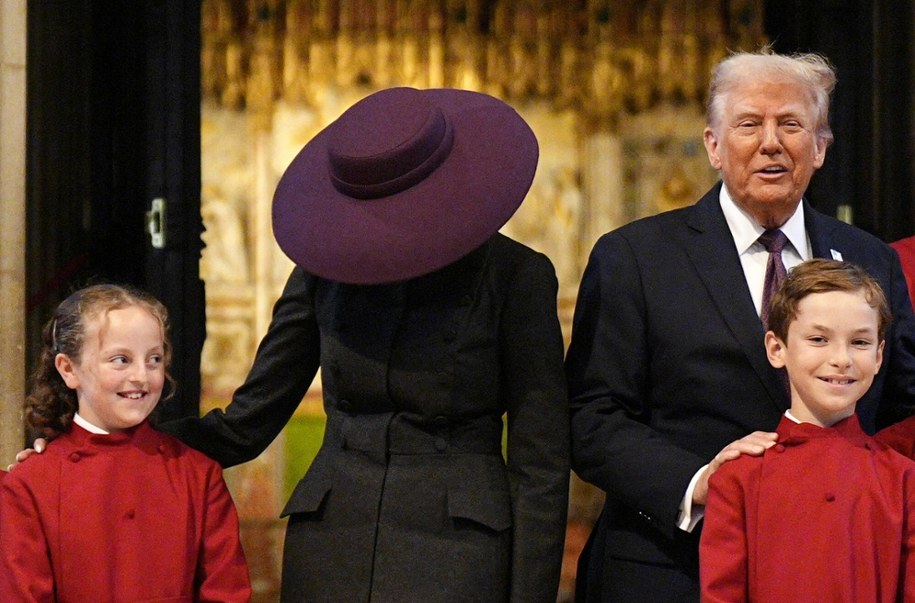 Melania i Donald Trumpowie /AARON CHOWN/AFP/East News /East News