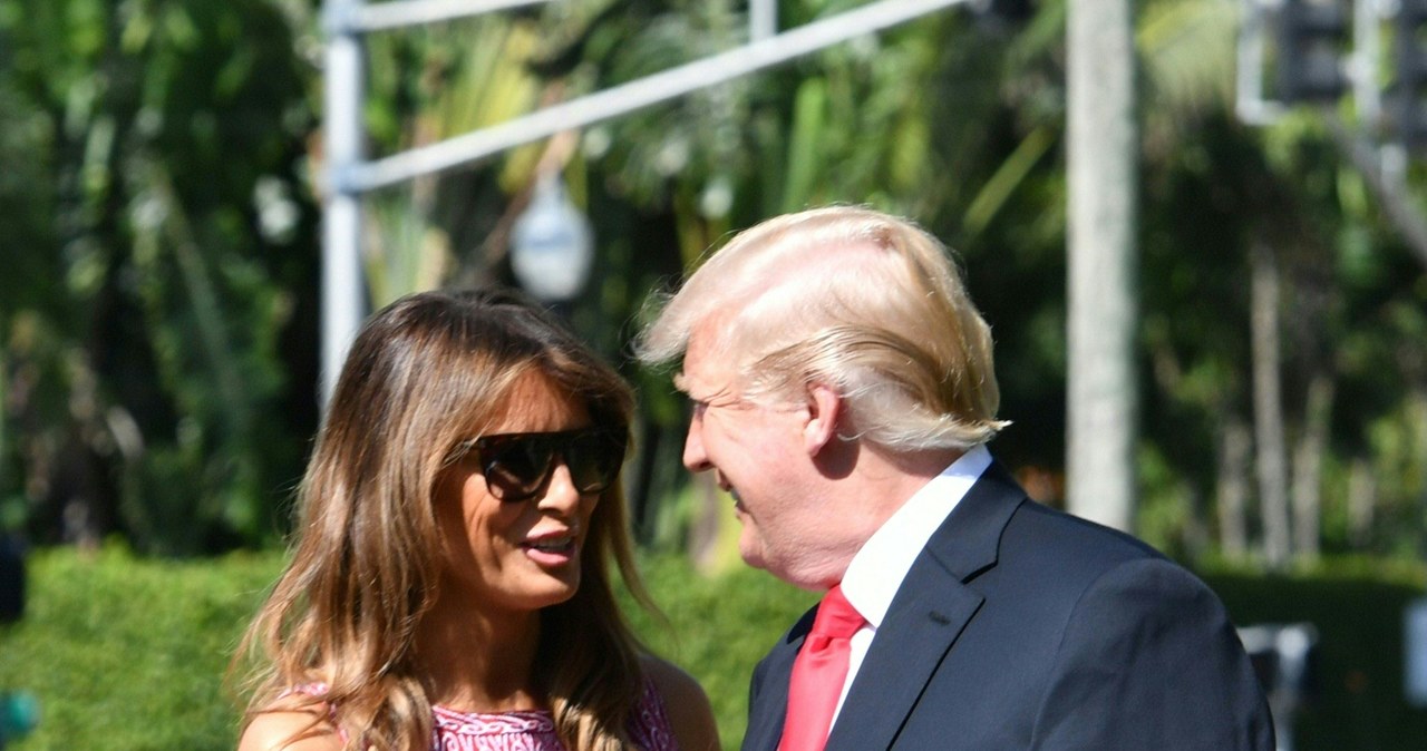 Melania i Donald /NICHOLAS KAMM /AFP