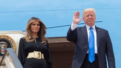 Melania Trump bez chusty na głowie w czasie wizyty w Arabii Saudyjskiej