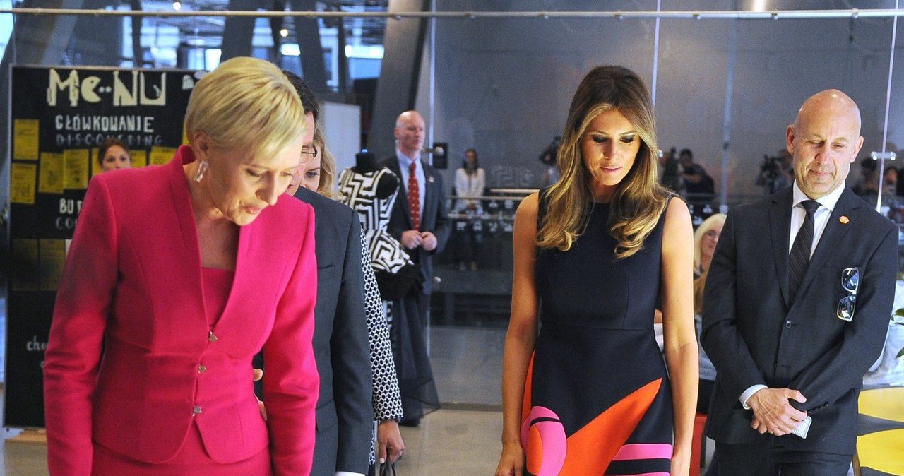 Melania Trump i Agata Duda z wizytą w Centrum Nauki Kopernik /East News