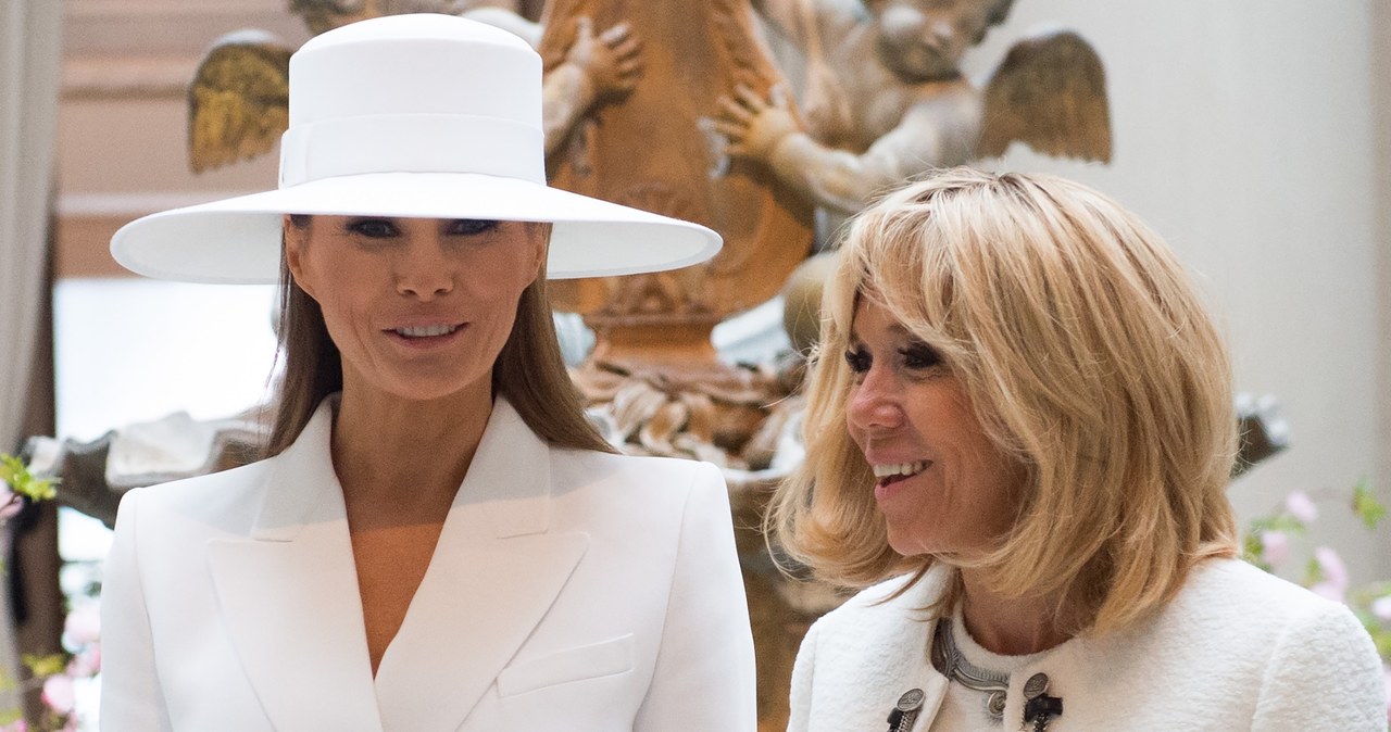 Melania Trump i Brigitte Macron /SAUL LOEB /East News