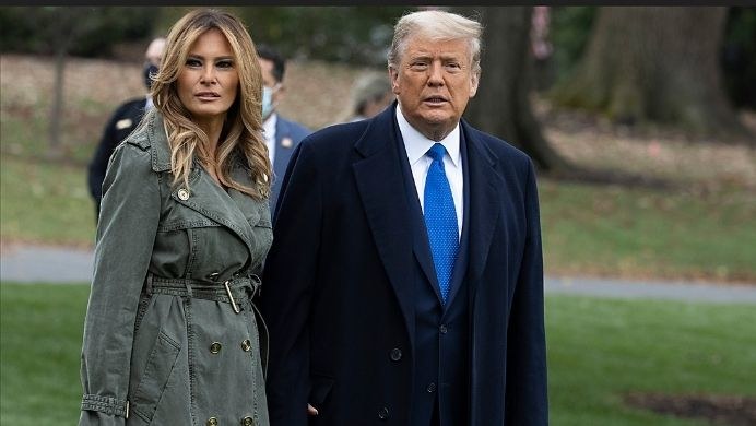 Melania Trump i Donald Trump nie są już parą prezydencką od 20 stycznia 2021 roku /Tasos Katopodis/Getty Images /Getty Images