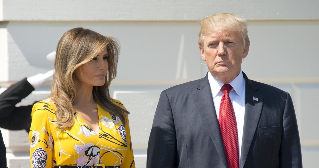 Melania Trump i Donald Trump /East News