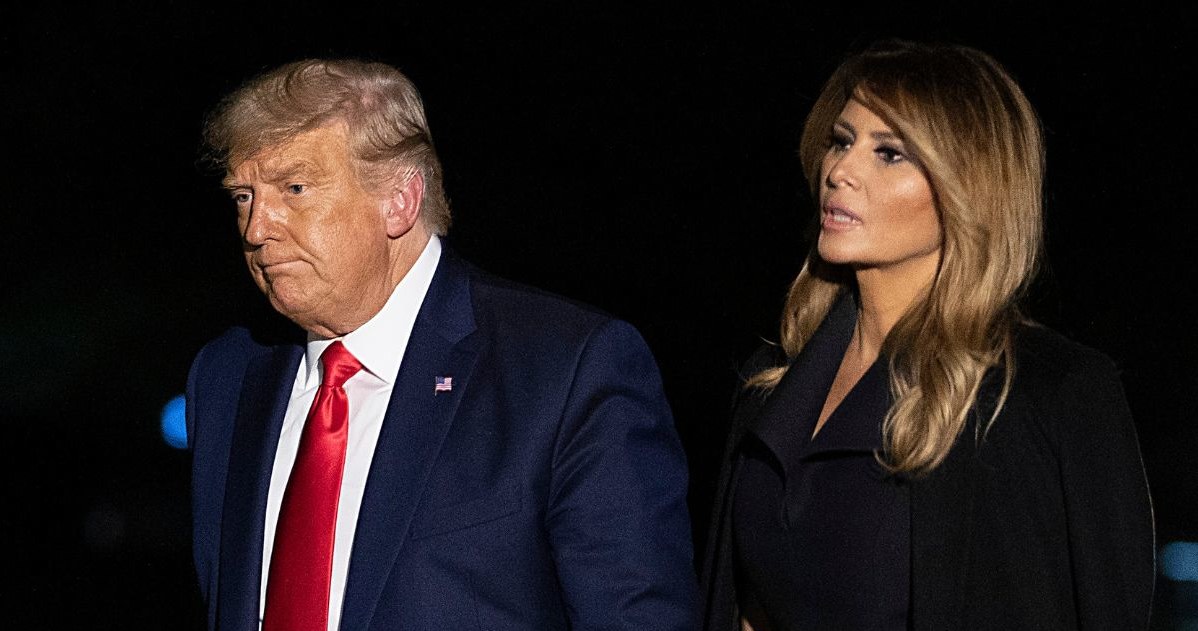 Melania Trump nie chce brać udziału w kampanii wyborczej? /Tasos Katopodis / Stringer /Getty Images