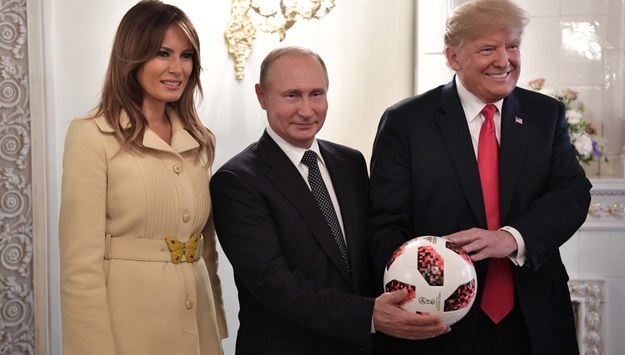 Melania Trump, Władimir Putin i Donald Trump /ALEXEI NIKOLSKY / RIA-NOVOSTI /PAP/EPA