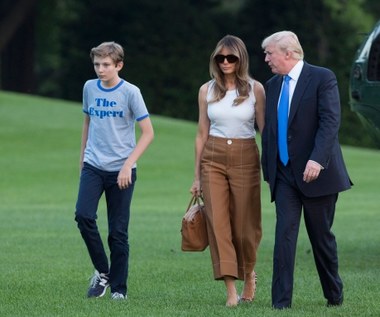 Melania Trump wprowadziła się do Białego Domu z synem Barronem