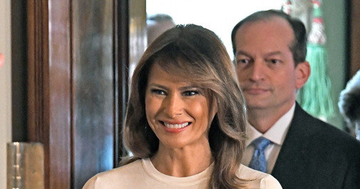 Melania Trump /MediaPunch / BACKGRID /East News