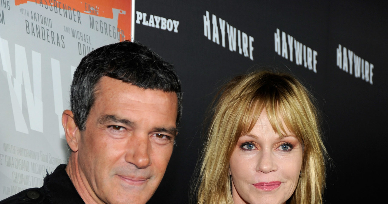 Melanie Griffith i Antonio Banderas byli małżeństwem przez 18 lat /Frazer Harrison /Getty Images