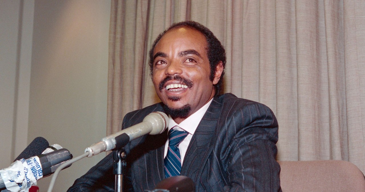 Meles Zenawi. Zdjęcie zrobione w 1991 roku /AFP