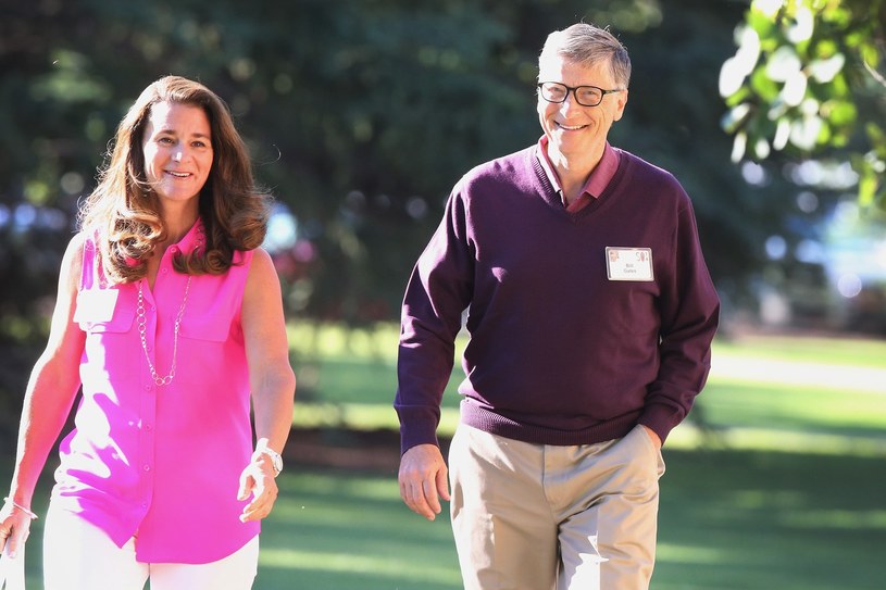 Melinda i Bill Gates /AFP