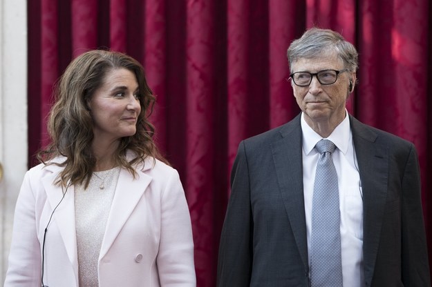 Melinda i Bill Gates /KAMIL ZIHNIOGLU / POOL / /PAP/EPA