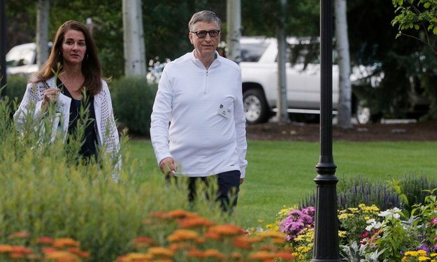 Melinda i Bill Gatesowie rozwodzą się /ANDREW GOMBERT /PAP/EPA