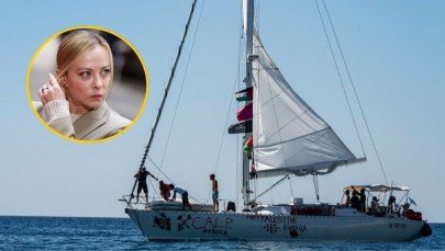Meloni apeluje do flotylli płynącej do Strefy Gazy. "Nareszcie pojawiła się nadzieja"