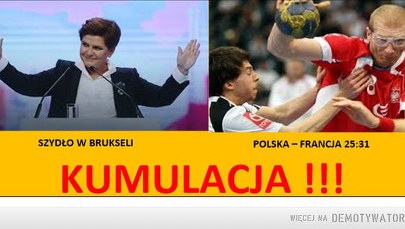 Memy po wygranej polskich szczypiornistów z Francją